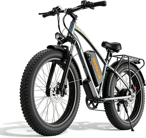 1500W F01PRO Peak Electric Bike for Adults, 26" Fat Tire Ebike, 48V 18.2Ah Battery, 30MPH Electric Mountain Bicycle, 60-Mile Range