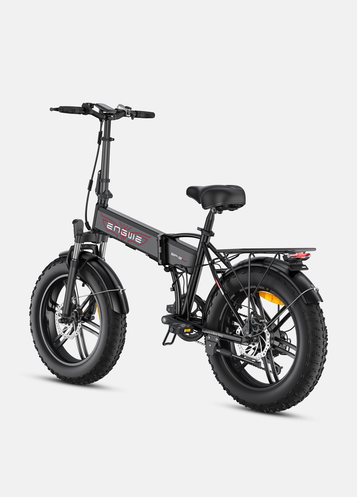 EP-2 Boost Folding Electric Bike, 25km/h, 250W Motor, 55Nm Boost Power, 48V, 13Ah Battery, 20 Inch Fat Tyres Electric Bike