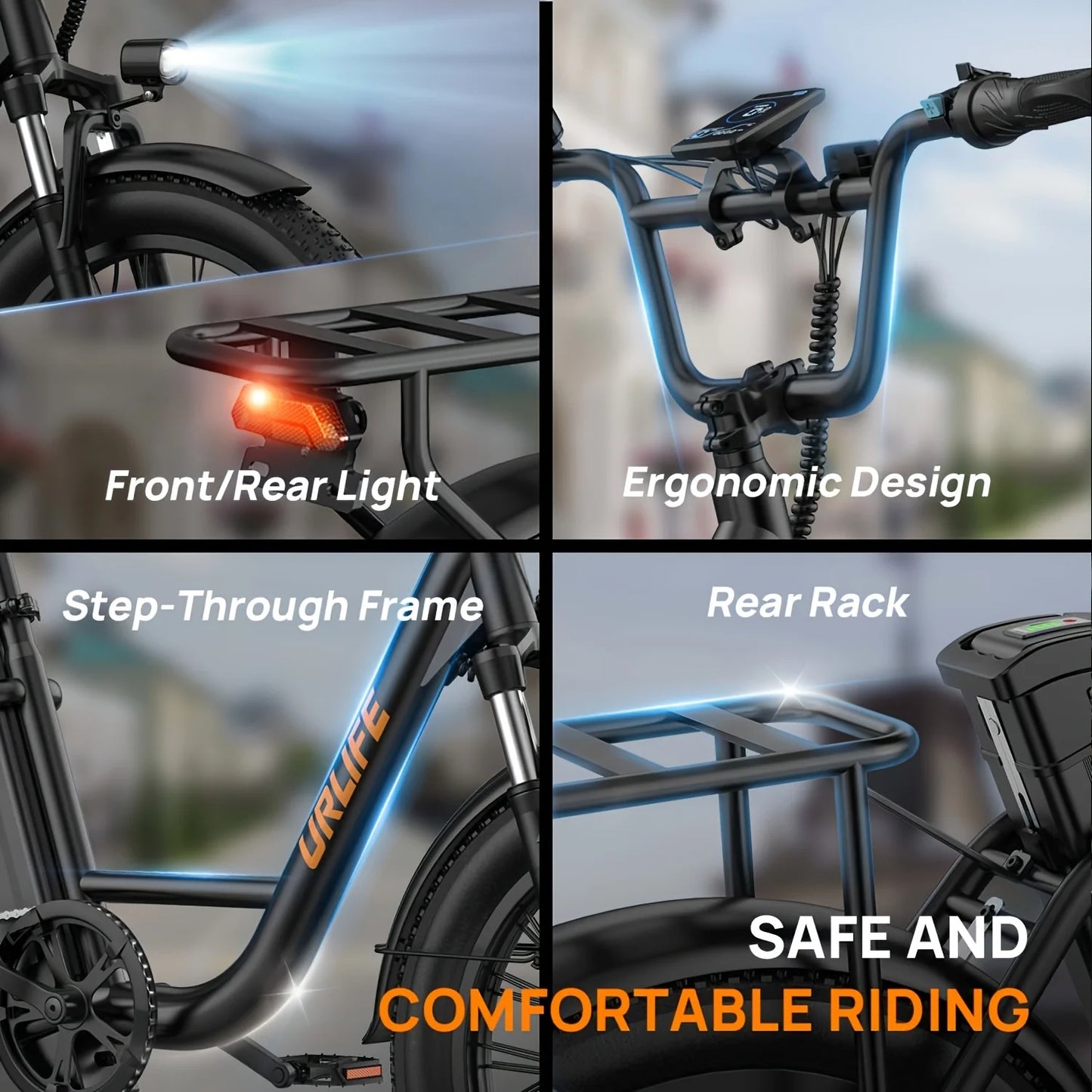 E20 adult 20' E-bike 25kmh 250W 48V 13Ah battery commute Electric Bike, Fat Tire city Ebike 7 Speed